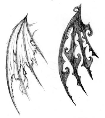 angel wing tattoos. Angel Wing Tattoo Designs