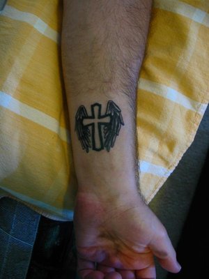 Small Cross Tattoos On Foot. cute back tattoos foot and